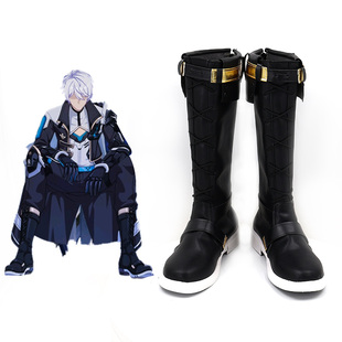 崩坏3 凯文卡斯兰娜 cosplay鞋cos鞋来图定做动漫演出鞋定制