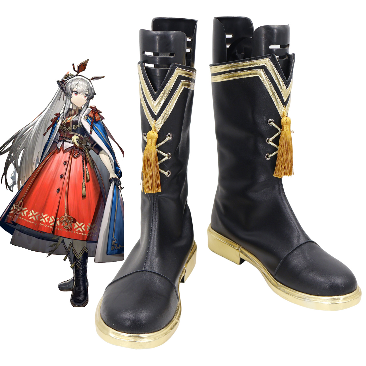 Cosplay鞋靴 明日方舟 温蒂糖果仙子 Cosplay鞋cos鞋定制