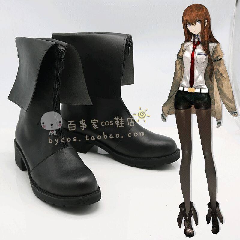 斯坦因之门 牧濑红莉栖 COSPLAY鞋 COS鞋 编号F05
