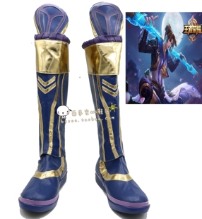 王者荣耀 孙悟空 至尊宝 COSPLAY鞋 cos鞋来图定制170411