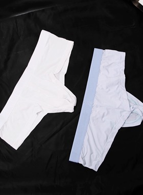 D.M男内裤低腰性感冰丝薄透气透明T裤单丁裤丁字裤情趣高弹激凸