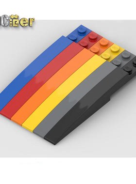LEGO 乐高配件 弧形砖 1x10 85970 13731 蓝 白 红 橙 黄 黑 深灰