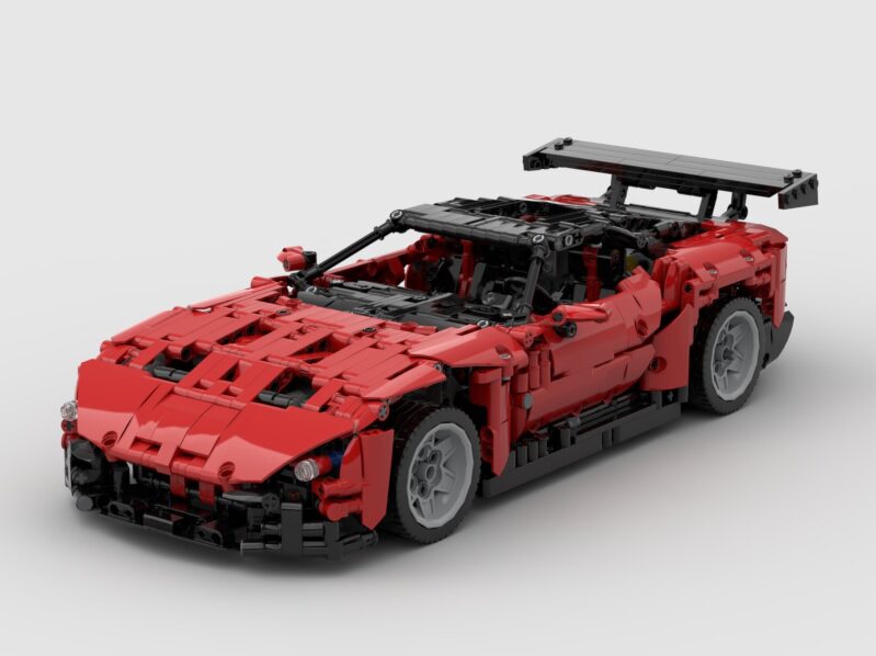 乐高科技 MOC零件包 阿斯顿马丁 Aston Martin Vulcan 超级跑车