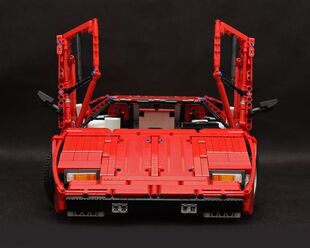 乐高科技 MOC零件包 兰博基尼 Countach LP400 1974超级跑车 模型