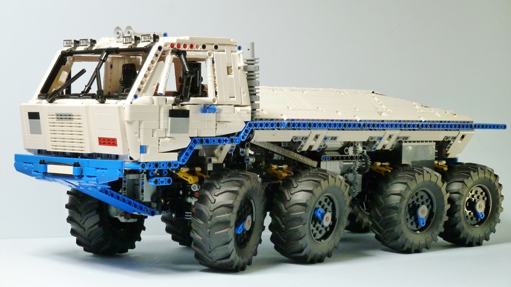 乐高科技 MOC零件包 Tatra T813 8x8 PROFA 太拖拉 荒川 新版遥控