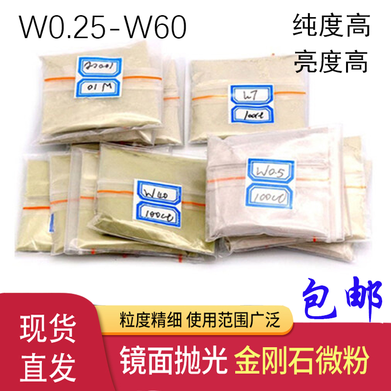 金刚石微粉抛光粉金属模具晶体玉石研磨镜面抛光钻石粉磨料抛光粉-封面