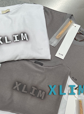 6折 XLIM授权 两色日系喷墨印花华夫格拼接两面穿短袖T恤 SURGIR