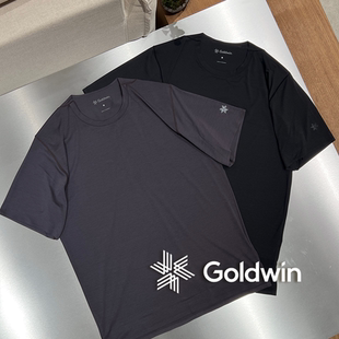 Goldwin官方授权  两色抗菌防晒功能性徒步运动短袖T恤 GM65102