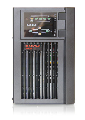SANTAK山特UPS不间断电源在线式C1KVA/800W单电脑延时30分钟ups