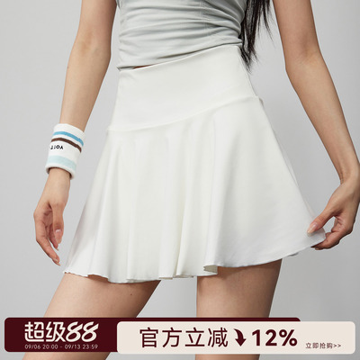 Mitaogirl假两件瑜伽短裙女夏季