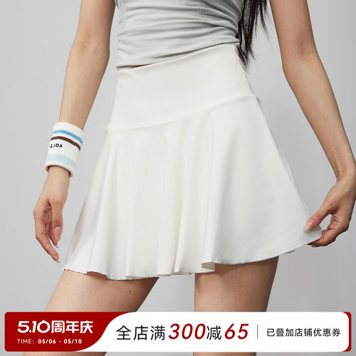 Mitaogirl假两件瑜伽短裙女夏季