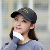 帽子女户外运动潮韩版 遮阳帽防晒休闲纯色鸭舌帽青年太阳棒球帽男