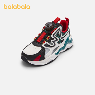 巴拉巴拉童鞋儿童运动鞋男童春透气潮流跑步鞋立体生肖元素慢跑鞋