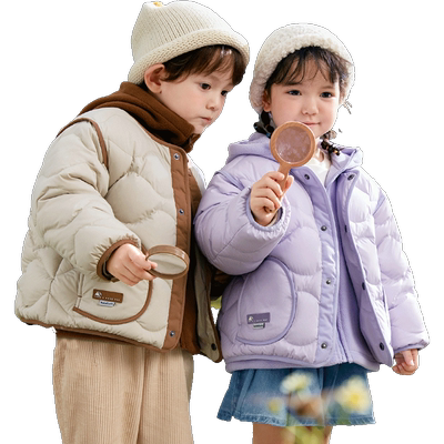 巴拉巴拉儿童羽绒服宝宝轻薄上衣