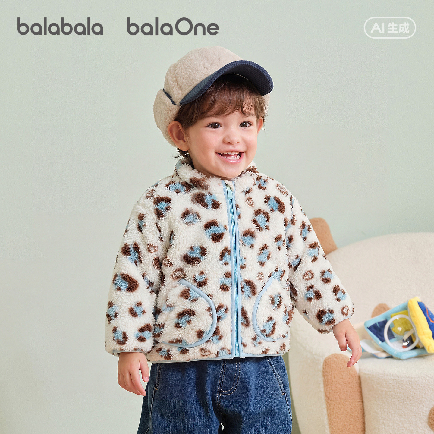 【balaOne】巴拉巴拉童装宝宝上衣婴儿外套新款2025秋冬装可爱萌,童装/婴儿装/亲子装,普通外套,淘宝优惠券,粉丝福利购,淘宝优惠卷