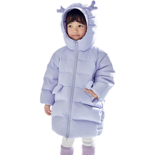 巴拉巴拉童装儿童羽绒服冬装女童连帽外套可爱潮上衣舒适户外潮款