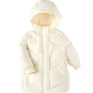 巴拉巴拉童装儿童羽绒服宝宝女童男童2025冬装新款加厚保暖潮外套