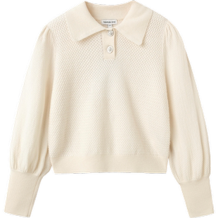 【premium】巴拉巴拉高端线春秋探秘自然系列女童羊毛儿童上衣潮