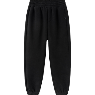 巴拉巴拉童装儿童裤子2025年秋冬装新款男童女童加绒加厚宝宝长裤