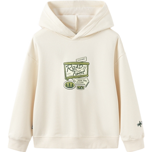 巴拉巴拉童装儿童连帽卫衣春秋装男童女童宝宝上衣长袖印花百搭潮