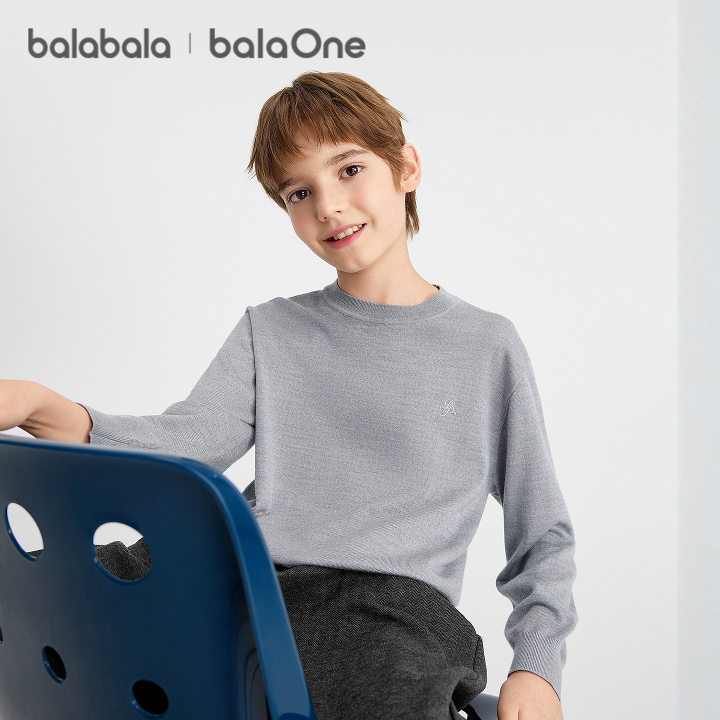巴拉巴拉balaOne童装儿童毛衫潮