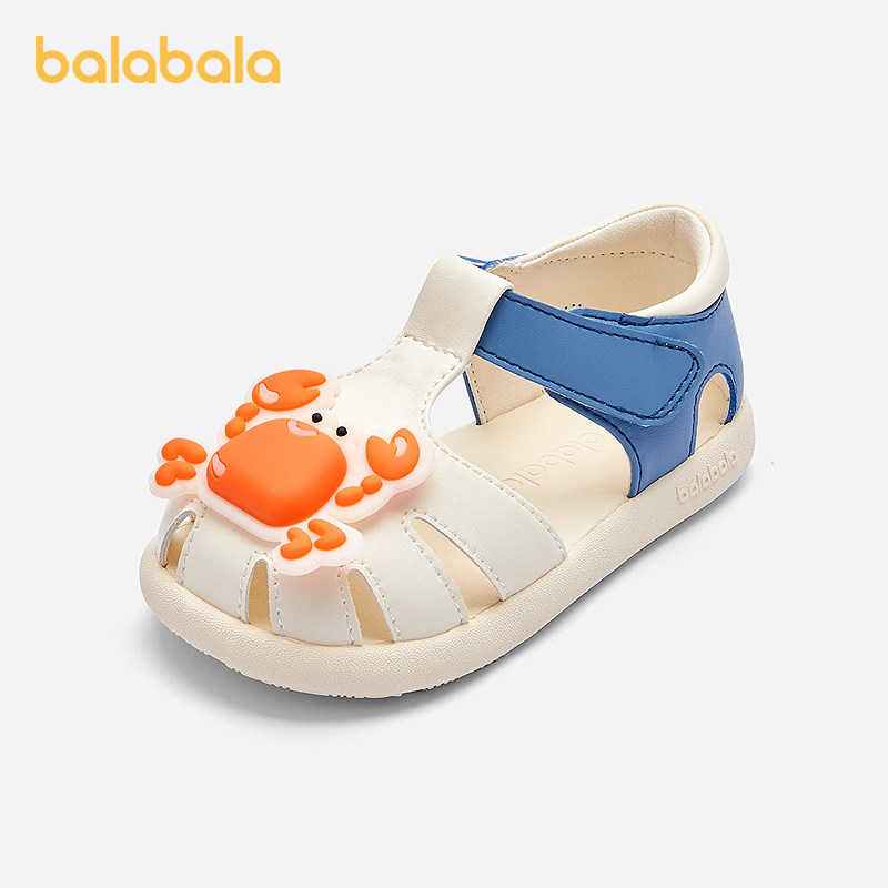 巴拉巴拉童鞋宝宝稳步鞋男童凉鞋可爱婴儿鞋防滑透气夏季鞋子平底