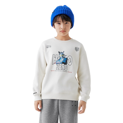 【奥特曼IP】巴拉巴拉童装儿童卫衣男童上衣加绒加厚秋冬装圆领潮