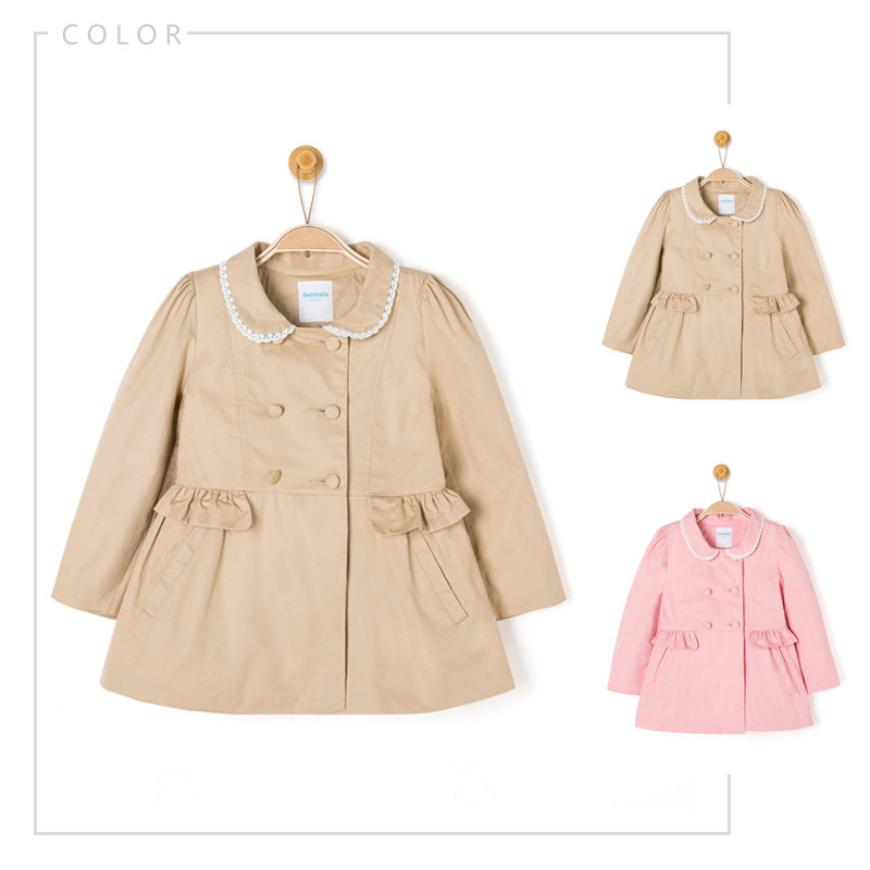 Manteau pour fille en Toile de coton - Ref 2162792 Image 4