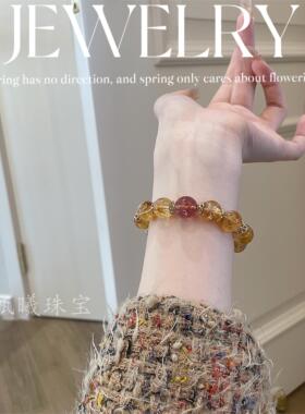 天然水晶黄塔晶招财暴富