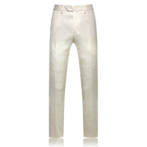 【白底】商务修身西裤直筒休闲正装西服男士裤子U9027-1*P100图片