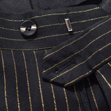 【黑底】商务条子修身休闲西裤直筒正装西服男士裤子U9025*P95，男装西裤，星座103C（原1616-1）