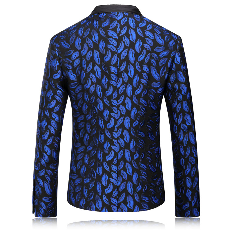 外贸长期供货秋冬时尚修身韩版休闲花单西装礼服外套男8621*P230,男装西服,星座103C（原1616-1）