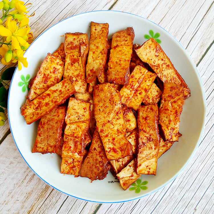 四川特产广安顾县豆腐干