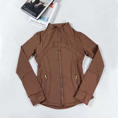 Define瑜伽服女士上衣运动外套