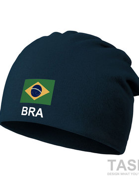 巴西Brazil 骑行防风棉帽薄款堆堆帽子男女保暖围脖头巾秋设 无界