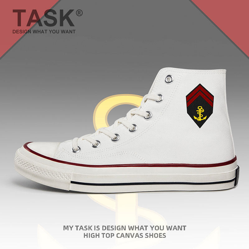 塞内加尔senegal海军高帮帆布鞋男女新款板鞋夏鞋子透气潮设 无界