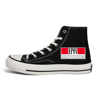瑞士联邦理工学院苏黎世联邦名校班服高帮帆布鞋鞋子板鞋设 无界