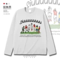 Long-Staple Cotton Long-Sleeved White B