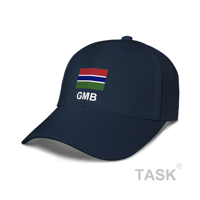 冈比亚Gambia国家太阳帽鸭舌帽男女防晒棒球帽运动钓鱼帽设 无界