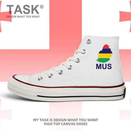 Mauritius帆布鞋透气青春潮流布