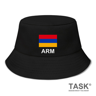亚美尼亚Armenia国家队渔夫帽遮阳帽男女防晒帽新款 无界 帽子夏设