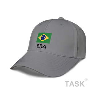 巴西Brazil国家太阳帽鸭舌帽男女防晒棒球帽运动钓鱼帽夏设 无界