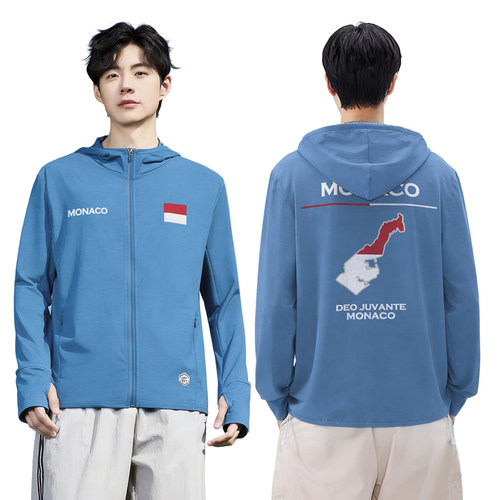 摩纳哥Monaco国家男女款透防晒衣