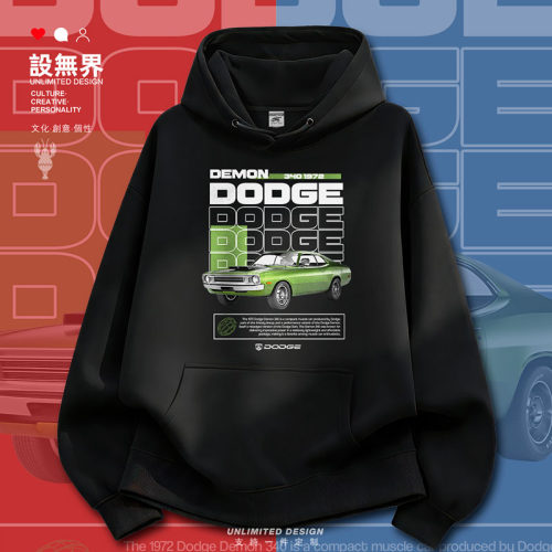 道奇恶魔1972Swinger340跑卫衣