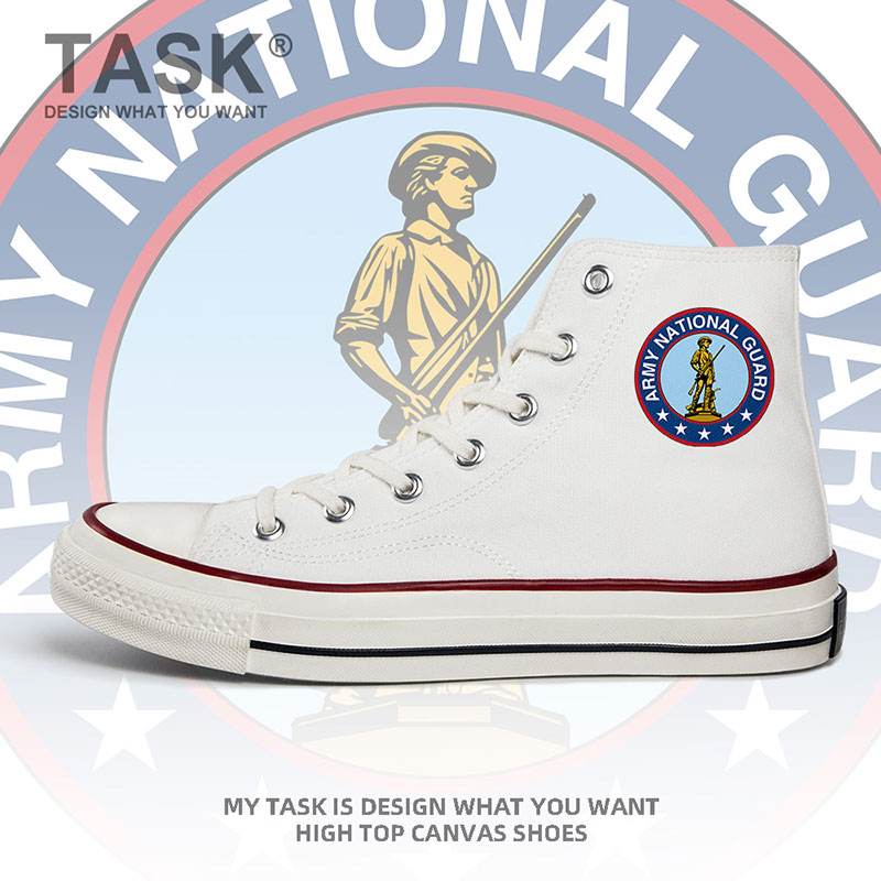 波多黎各高帮帆布鞋