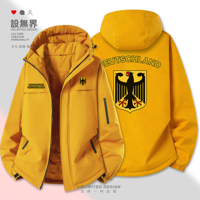 德国Germany德意志标志棉服外套
