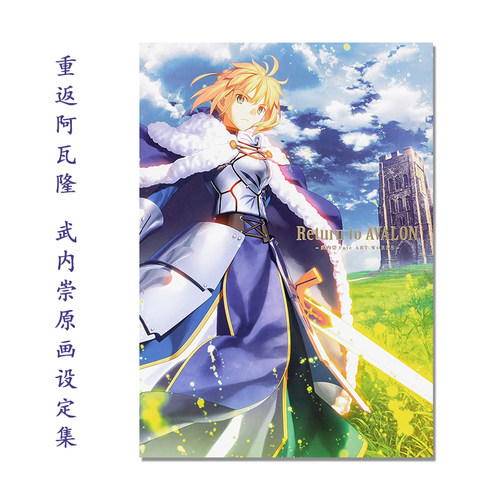 Return to AVALON 武内崇 Fate ART WORKS 重返阿瓦隆 原画设定集 Fate15周年纪念画集 KADOKAWA