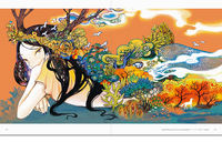 【现货】トミイマサコ作品集トミドロン Tomii Masako 插画集：tomidoron 富井雅子 复古插画 The Art of Tomii Masako  进口日文 thumbnail 5