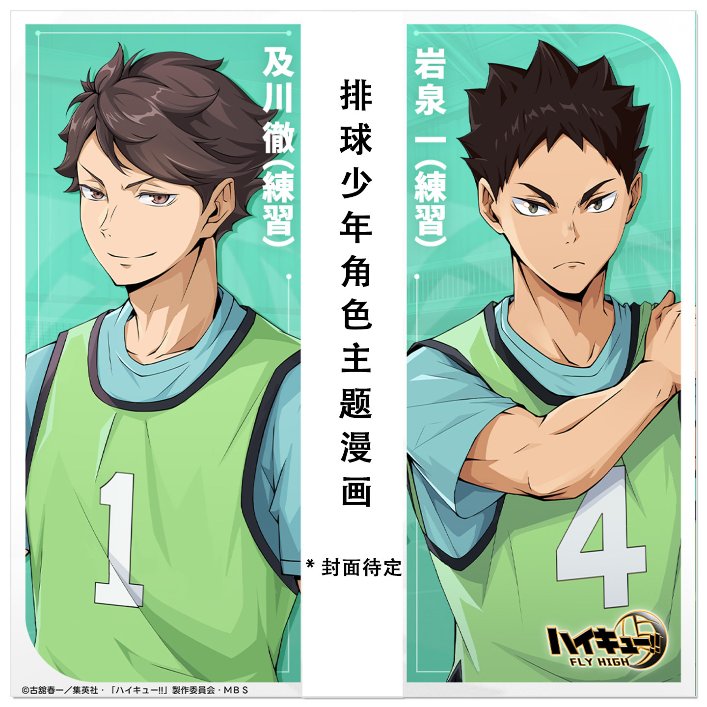 预售 排球少年!! 及川彻&岩泉一 角色主题精选漫画 Character Remix ハイキュー!! キャラクターリミックス 絆 及川と岩泉