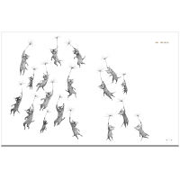 日本艺术家Uiko Ikeda首本插画作品集 GOMA 黒ネコ、日々色々。A Black Cat GOMA's Colorful Days thumbnail 4